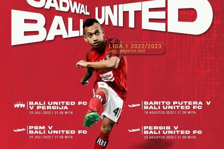 Pertandingan Liga 1 Bali United Vs Persik Di Jadwal Acara Tv Indosiar