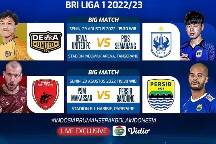 Jadwal Acara Tv Indosiar Senin 29 Agustus 2022 Dangdut Academy Tidak Tayang Bri Liga 1 Psm Vs 