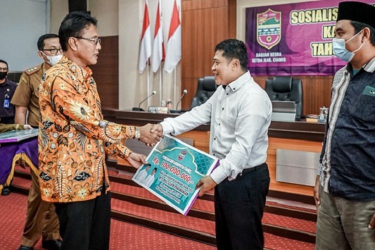 Pemkab Ciamis Hibahkan Dana Rp 3 Miliar Untuk 100 Lembaga Keagamaan Pengelolaannya Harus Tertib 0221