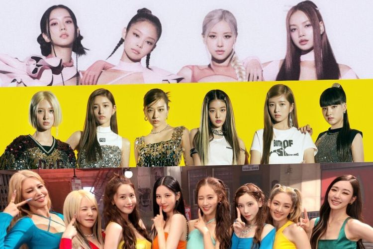 Inilah 30 Girlband KPop Terpopuler September, BLACKPINK Kokoh Di Puncak ...