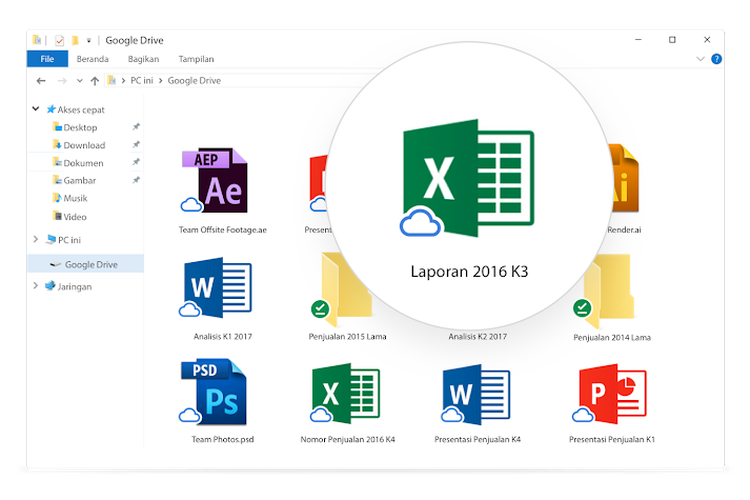 Ini Dia Google Drive, Solusi Masalah Pada Memory Penyimpanan Hp Kamu - Pikiran Rakyat Minahasa