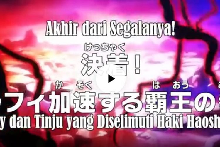 Nonton One Piece Episode Sub Indo Jadwal Dan Spoiler Duel Sengit Luffy Vs Kaido Dan Nami