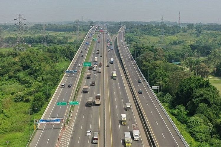 7 Titik Perbaikan di Jalan Tol Jakarta-Cikampek, Jasa Marga Antisipasi Kemacetan