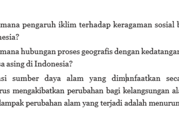 Kunci Ips Kelas 8 Smp Halaman 61 Kurikulum Merdeka Pengaruh Iklim