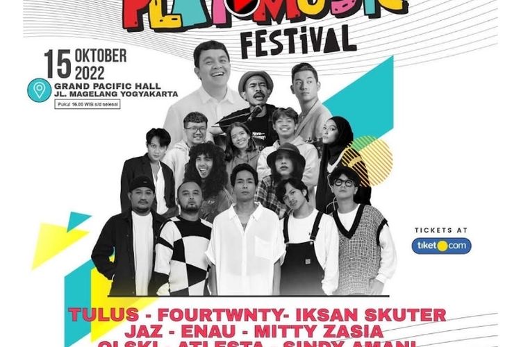 Harga Dan Cara Beli Tiket Konser Play Music Festival Di Yogyakarta