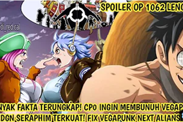 SPOILER One Piece 1062 Raw Scan: 6 Nama-Nama Kloning Vegapunk yang Sudah  Terungkap! - Kabar Rakyat
