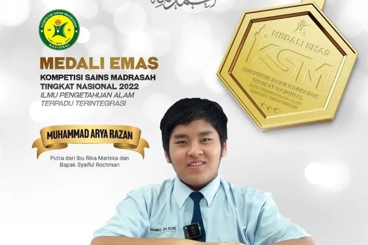 Daftar Peraih Medali Ksm Nasional 2022 Asal Provinsi Banten Kabar Banten 0644