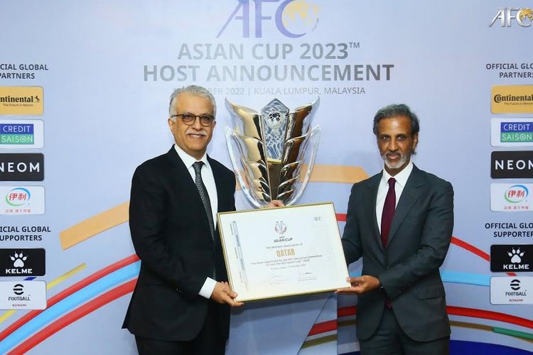 Bukan Indonesia, AFC Resmi Tunjuk Qatar sebagai Tuan Rumah Piala Asia 2023