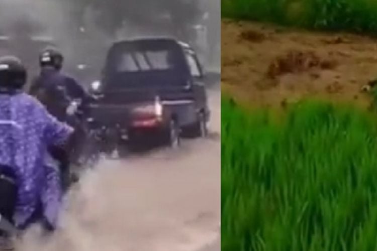 Bali Dikepung Bencana, Longsor dan Banjir Sebabkan Akses Jalan Terputus