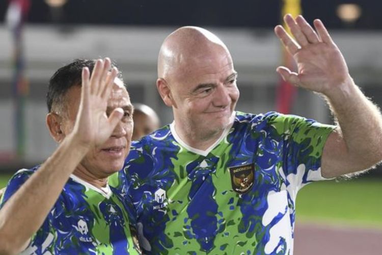 Soal Fun Football, Ketua PSSI Iwan Bule Ngaku Dipaksa Presiden FIFA Infantino: Dia Marah