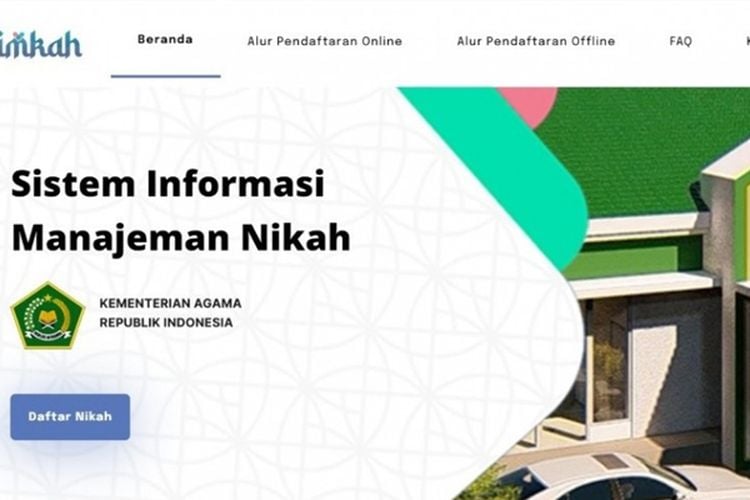 Kini, Daftar Nikah Secara Online ke KUA Makin Mudah Pakai Aplikasi Simkah, Begini Caranya