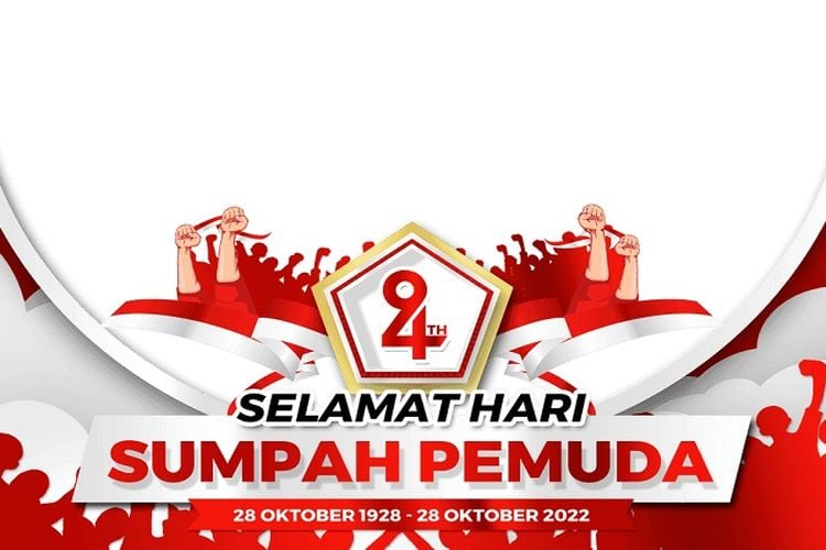 15 Link Twibbon Hari Sumpah Pemuda 2022 Desain Terpopuler Berikut Cara ...