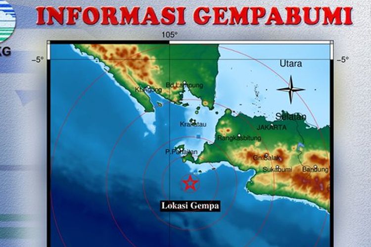 Informasi Terkini Gempa Guncang Banten Hari Ini, Bermagnitudo 3,2 di Kedalaman 3 KM