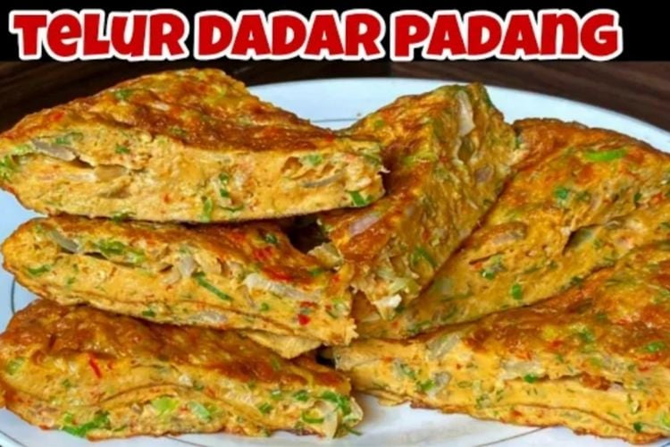 Cara Mudah Masak Telur Dadar Padang Tebal Padat Dan Tidak Amis