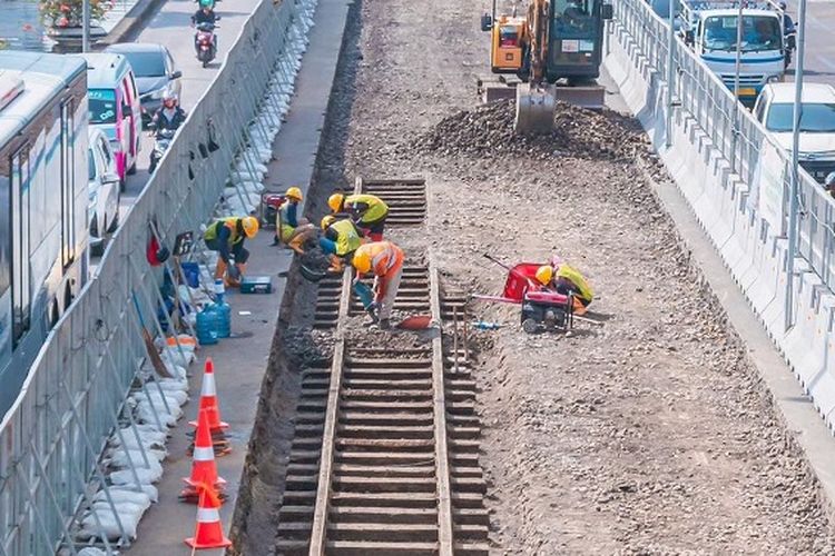 MRT Jakarta Kembali Temukan Trem Kuno Saat Melanjutkan Pembangunan Fase 2A
