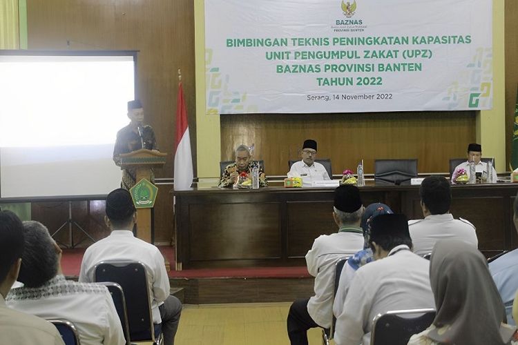 Gelar Bimtek, Baznas Banten Tingkatkan Kapasitas Unit Pengumpul Zakat ...