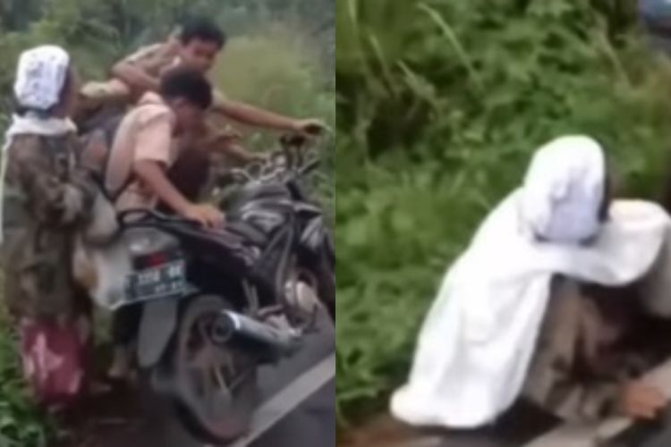 Videonya Viral, Orang Tua Pelajar yang Tendang Nenek di Tapanuli Selatan Minta Maaf