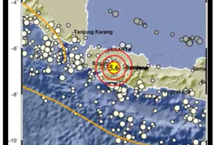 Breaking News Gempa 5 6 Magnitudo Hari Ini 21 November 2022 Berpusat