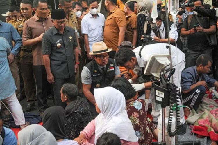 Jalur Puncak Masih Lumpuh Imbas Longsoran Gempa Cianjur, Ridwan Kamil Kirim Alat Berat ke Lokasi