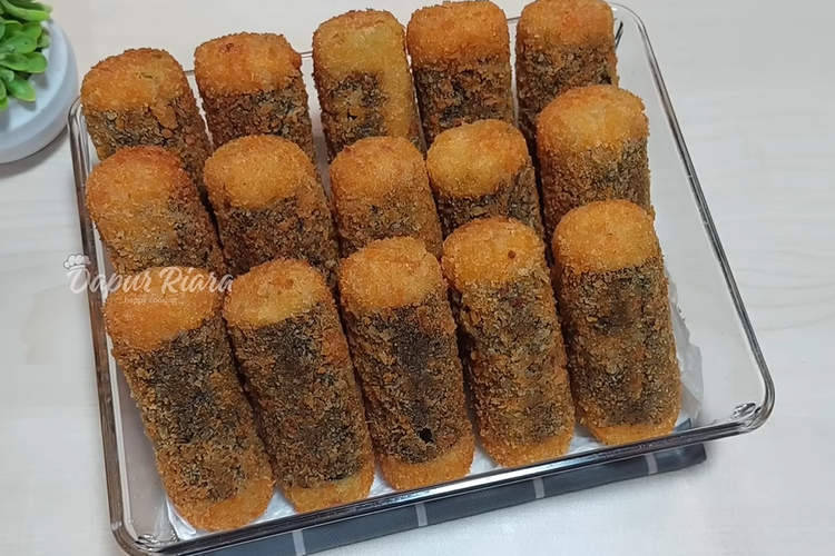 Resep Ide Jualan Olahan Kentang Dan Tepung Jadi Cemilan Kroket Gulung