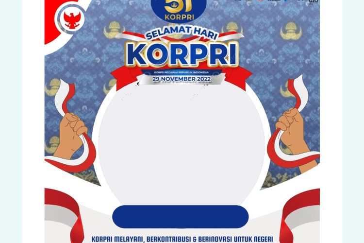 Link Twibbon Hari Korpri Dilengkapi Ucapan Hut Ke Download Logo Resmi Dan Bagikan Ke