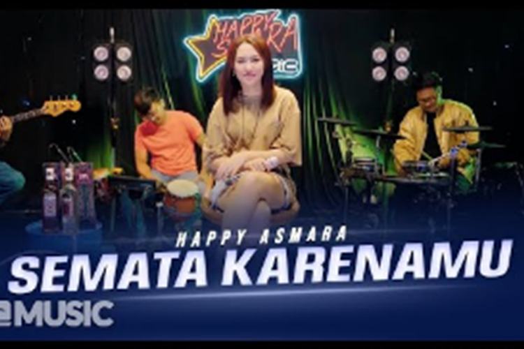 Malam Bantu Aku Tuk Luluhkan Dia Lirik Lagu Semata Karenamu Happy