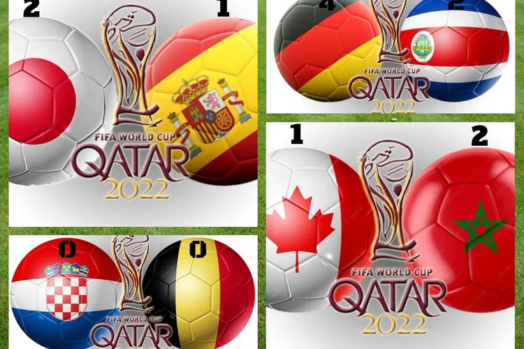 Klasemen Akhir Grup E And F Piala Dunia Qatar 2022 Menanti Laga 16 Besar Jepang Vs Kroasia 8019