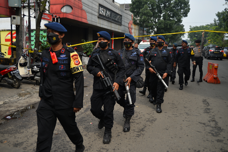 Kondisi Terkini Polsek Astana Anyar Bandung Usai Ledakan