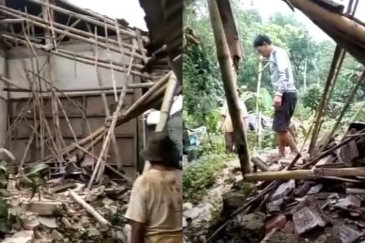 Dampak Gempa Sukabumi 3 Rumah Warga Alami Kerusakan