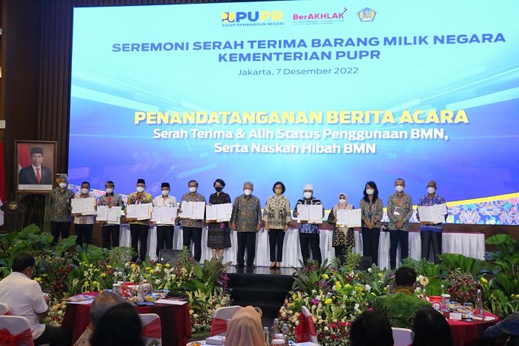 Tahun 2022, Hibah Barang Milik Negara Kementerian PUPR Capai Rp 241 Triliun