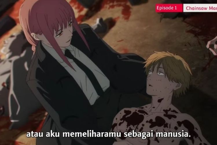 Link Nonton Chainsaw Man Episode 4 Sub Indo Legal Bukan Otakudesu, tapi di  Bilibili: Power Dihukum karena Ini - Innalar