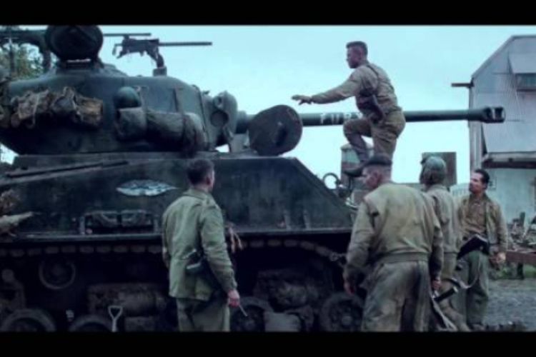 Sinopsis Film Fury Yang Dibintangi Brad Pitt Tayang Malam Ini Selasa Januari Di Bioskop