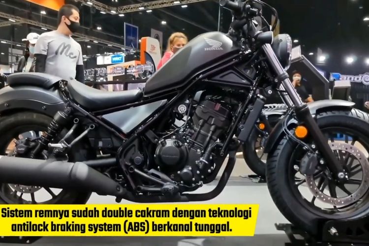 Ternyata Begini Penampakan Motor Honda Rebel 300 versi 2023, Intip