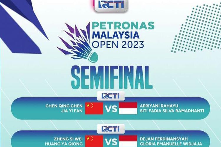 Jadwal Acara Rcti 14 Januari 2023 Jam Tayang Malaysia Open 2023