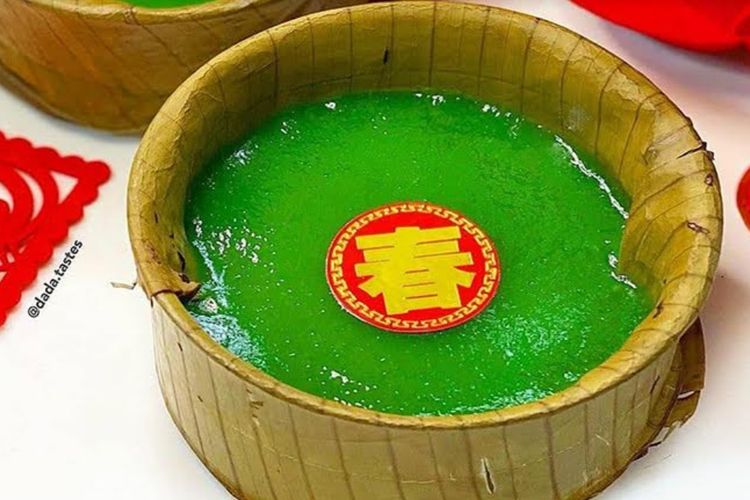 Resep Dan Cara Membuat Kue Keranjang Rasa Pandan Spesial Imlek 7049