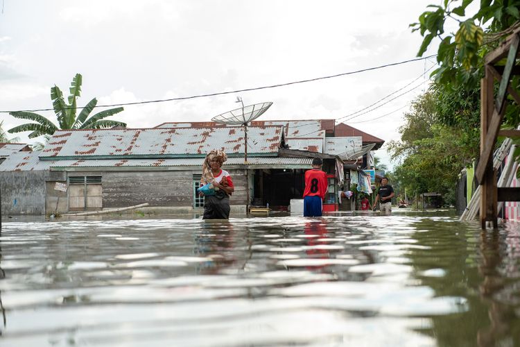 Dampak Banjir di Aceh Tamiang: Ratusan Rumah Rusak, Ribuan Orang Mengungsi