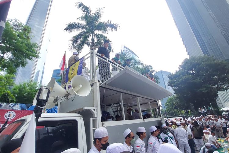 Kedubes Swedia di Jakarta Terima Audiensi Massa Aksi Bela Pembakaran Al-Quran