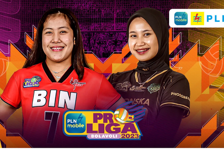 Live Streaming Jakarta BIN Vs Gresik Petrokimia Di Proliga 2023 Hari ...