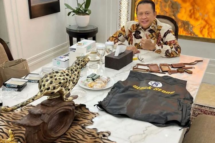 Taplak Meja Kulit Harimau Bambang Soesatyo Jadi Sorotan, KPHI Beri Reaksi Keras