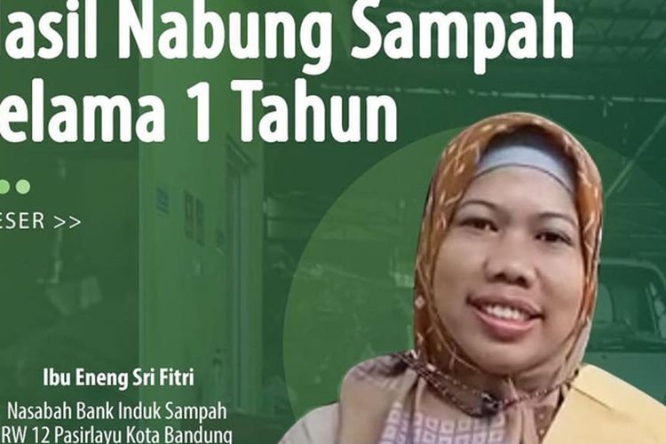 Warga Bandung Ini Raup Jutaan Rupiah dari Program Pengelolaan Sampah Kang Pisman