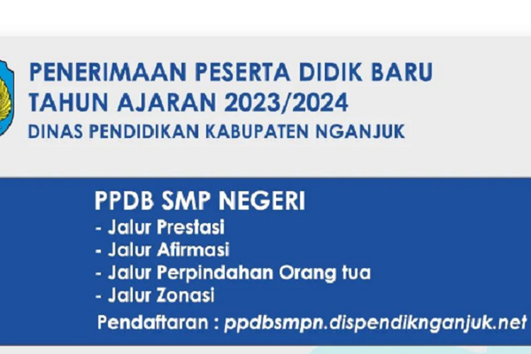 Pendaftaran PPDB SMP Kab Nganjuk 2023 Sampai Kapan Dibuka? Cek ...