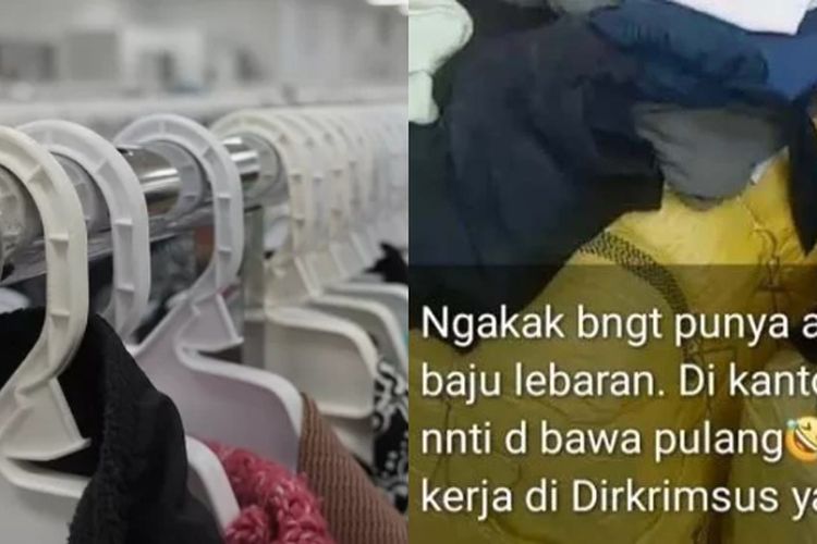 Diklaim Buzzer, Aparat Cap Tersangka Penyebar ‘Baju Bekas Sitaan Dibawa Pulang Polisi’ Tukang Onar