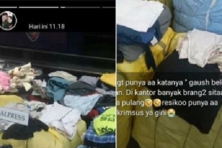 Unggah Baju Thrifting Sitaan Bisa Dibawa Pulang, 3 Orang Ditangkap dengan Dugaan Penyebaran Berita Palsu