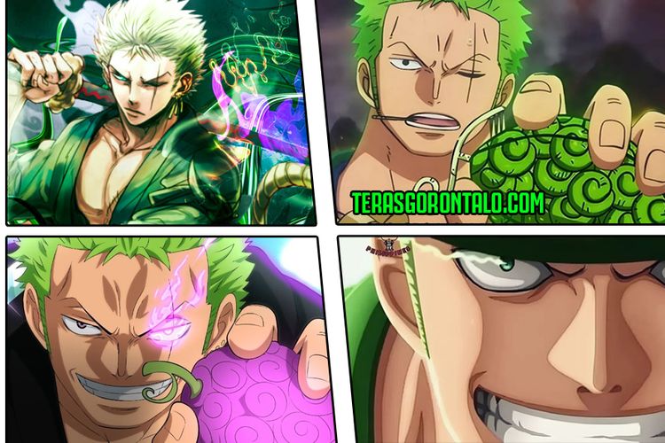 According to Oda, here are 5 devil fruits that are suitable for Zoro , uo  uo no mi zoro 