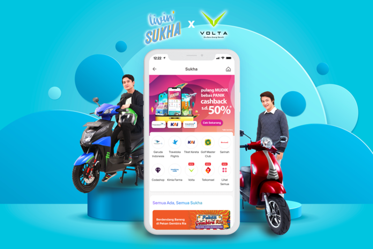 Tingkatkan Aksesibilitas Melalui Penjualan Motor Listrik dan Voucher Volta pada Aplikasi Livin’ By Mandiri
