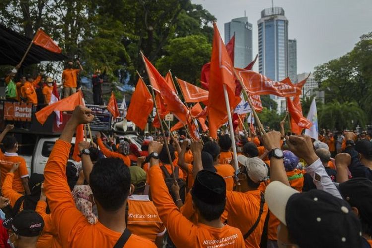 7 Tuntutan Demo Hari Buruh 2023: Cabut UU Ciptaker hingga Tolak Upah Murah