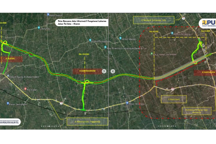 Peta Tol Jogja - Solo Terbaru April 2023, Ini Trase 6,2 Kilometer yang ...