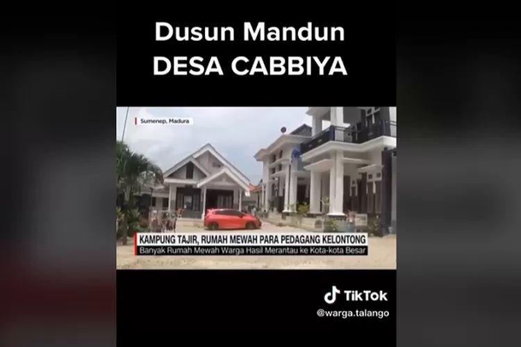 Inspiratif Kampung Tajir Di Sumenep Madura Berhasil Membangun Rumah Megah Bak Istana Berkat 6208