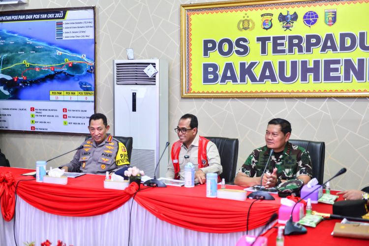 Tinjau Arus Mudik di Bakauheni, Kapolri: Tahun Ini Tidak Terjadi Antrean