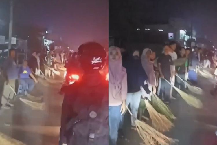 Fenomena Penyapu Koin di Jembatan Sewo Indramayu Kian Ekstrem saat Arus Mudik Lebaran 2023